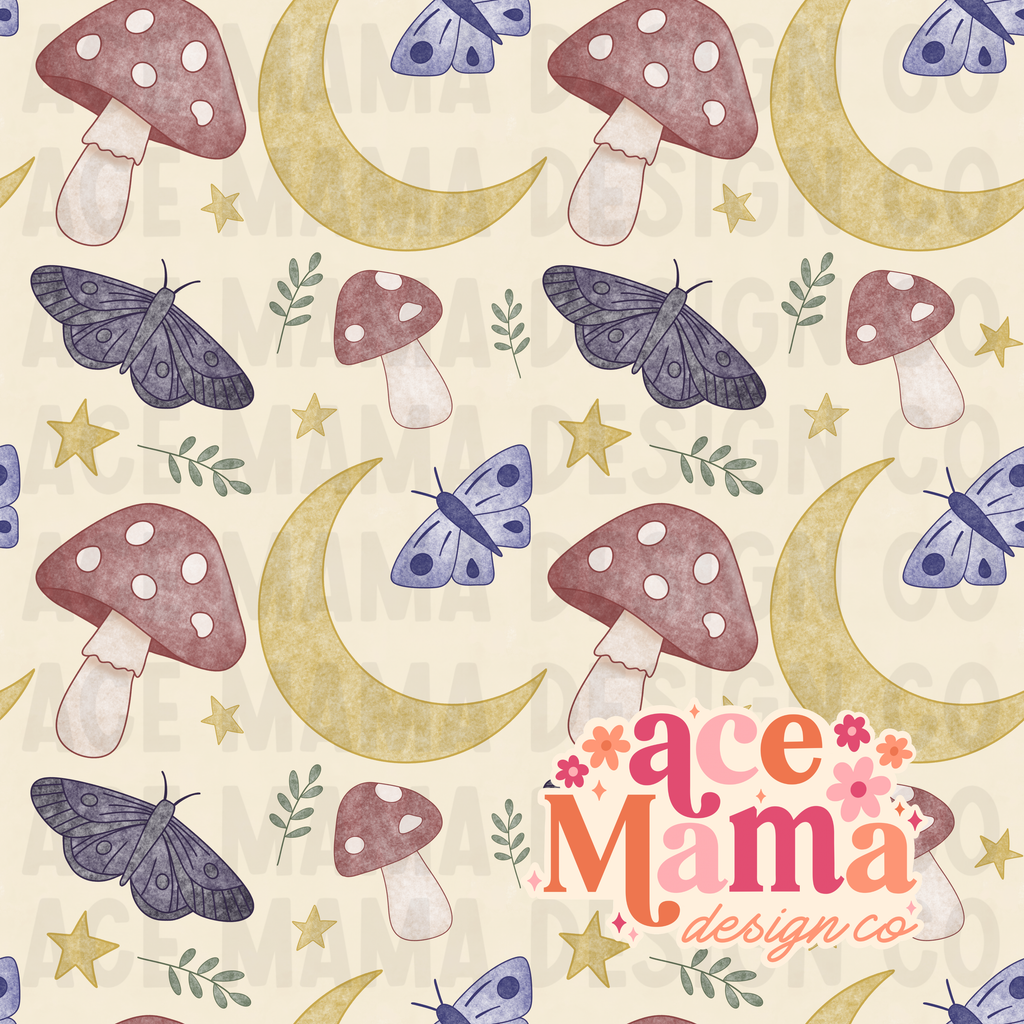 Moths + Mushrooms