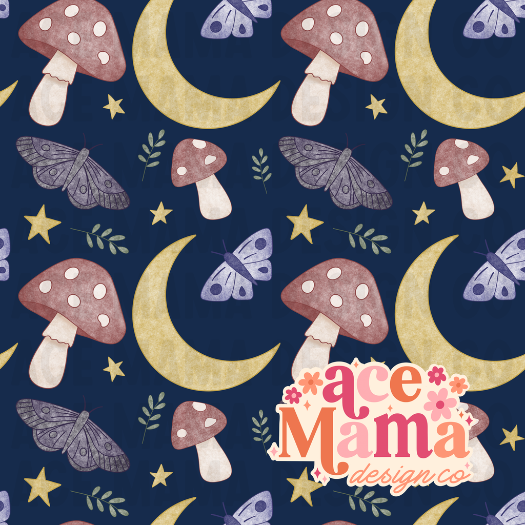 Moths + Mushrooms