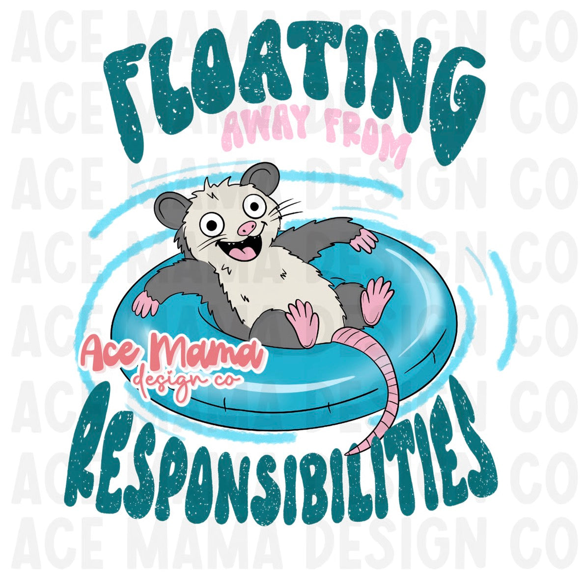 Floating Away from Responsibilities PNG