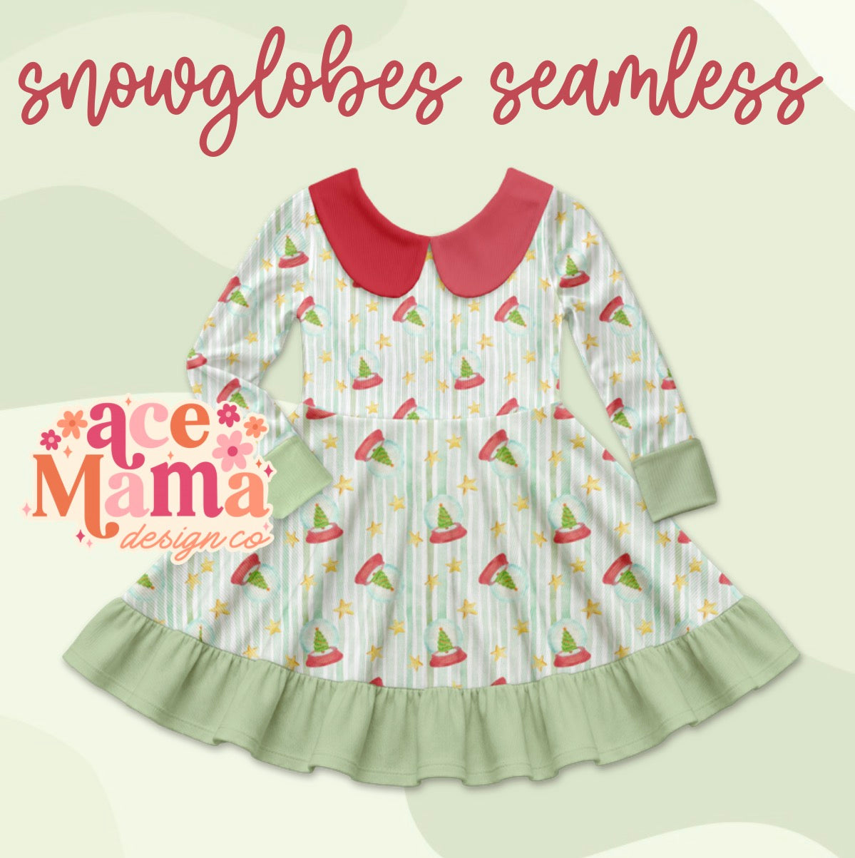 Snowglobes Seamless