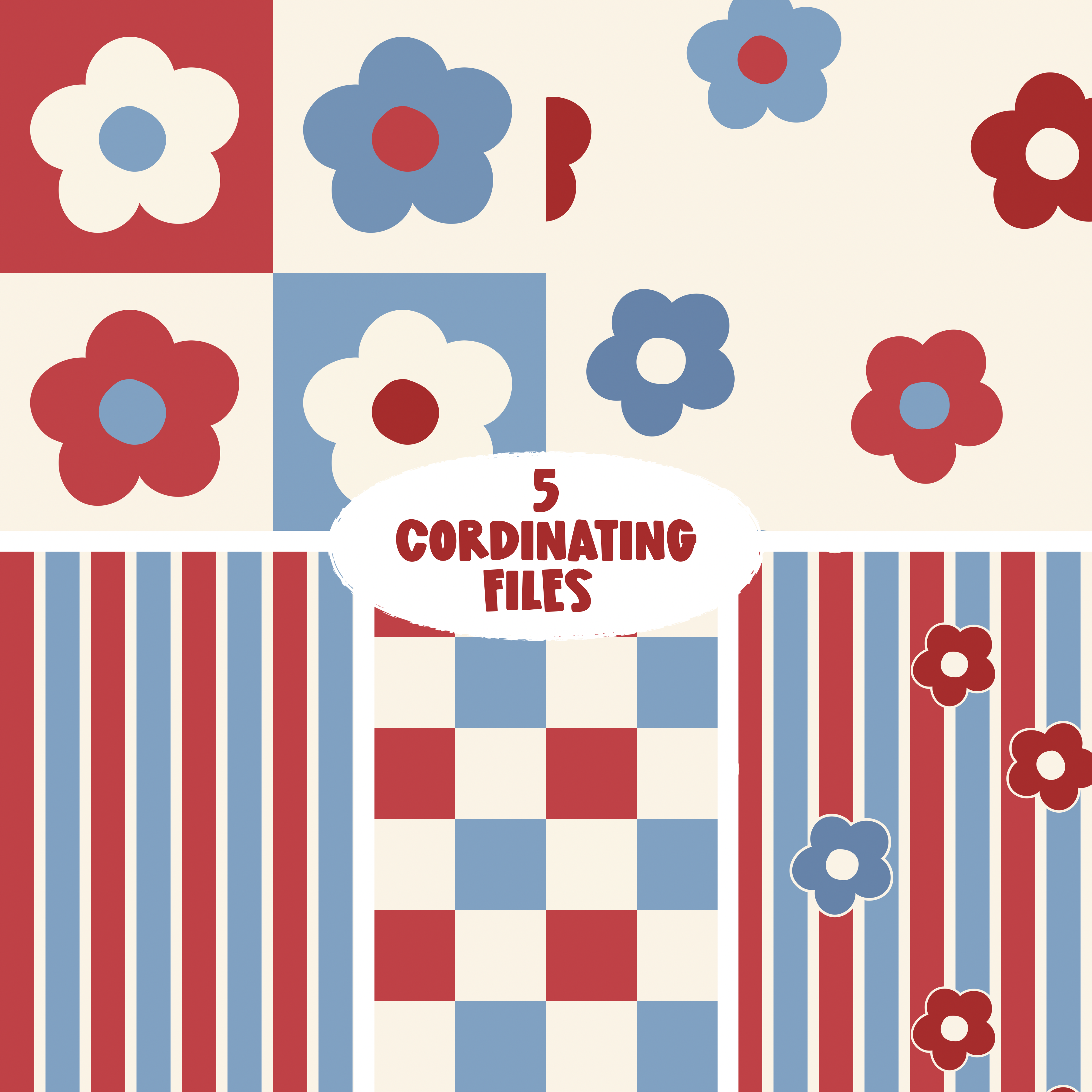 4th of July Floral Bundle
