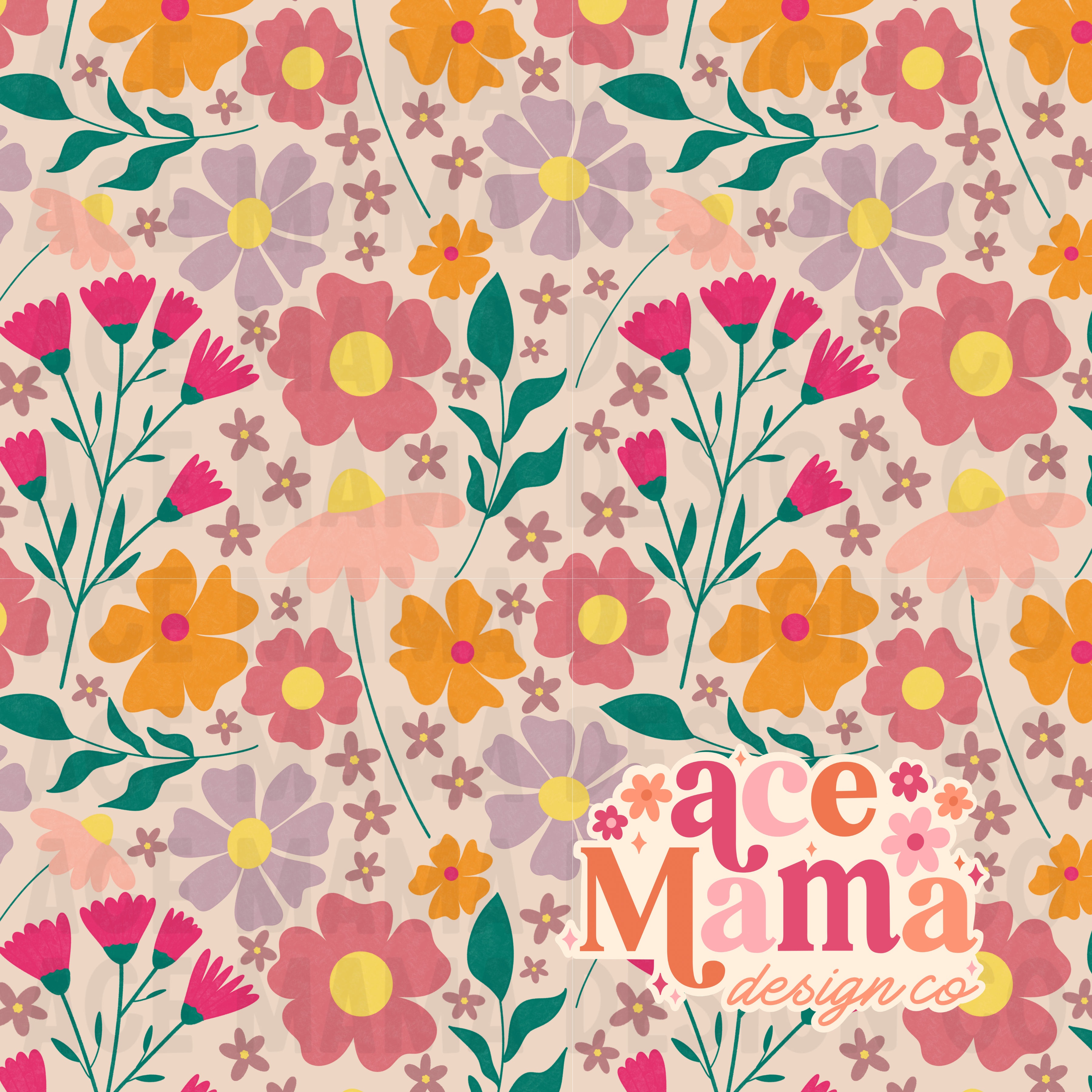 Bright Floral Seamless