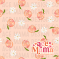 Peachy Floral Seamless