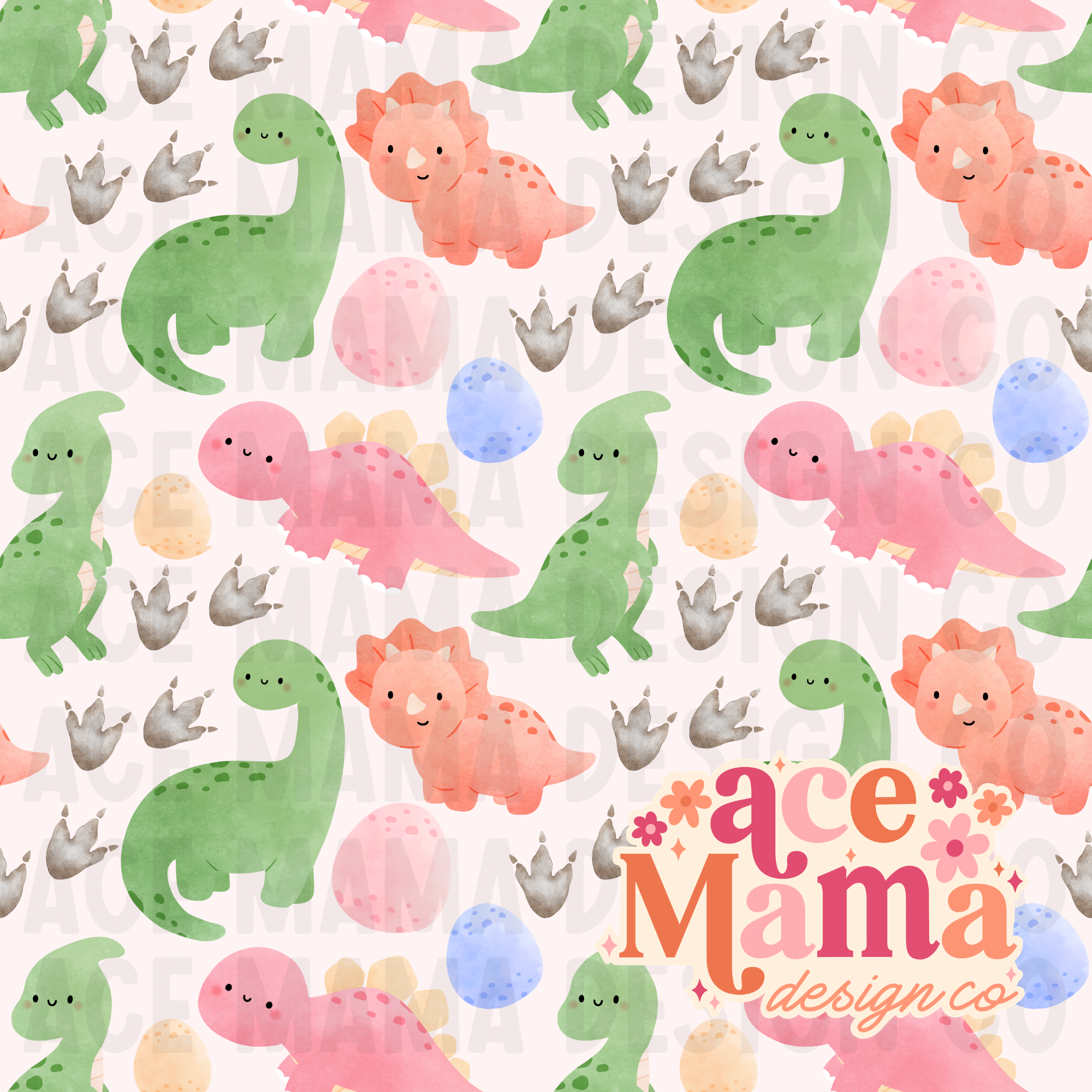 Little Dinos Seamless