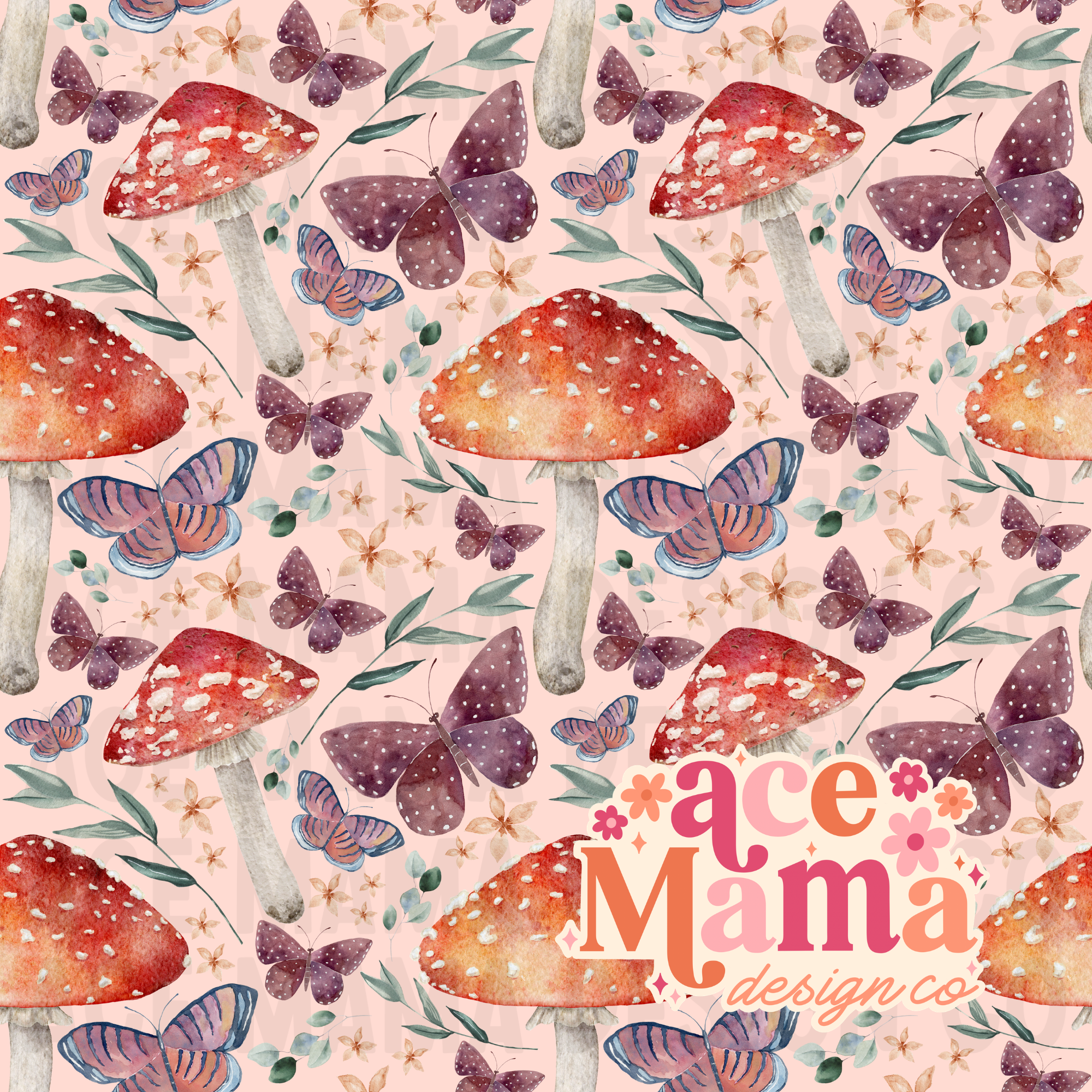 Butterfly Garden Seamless