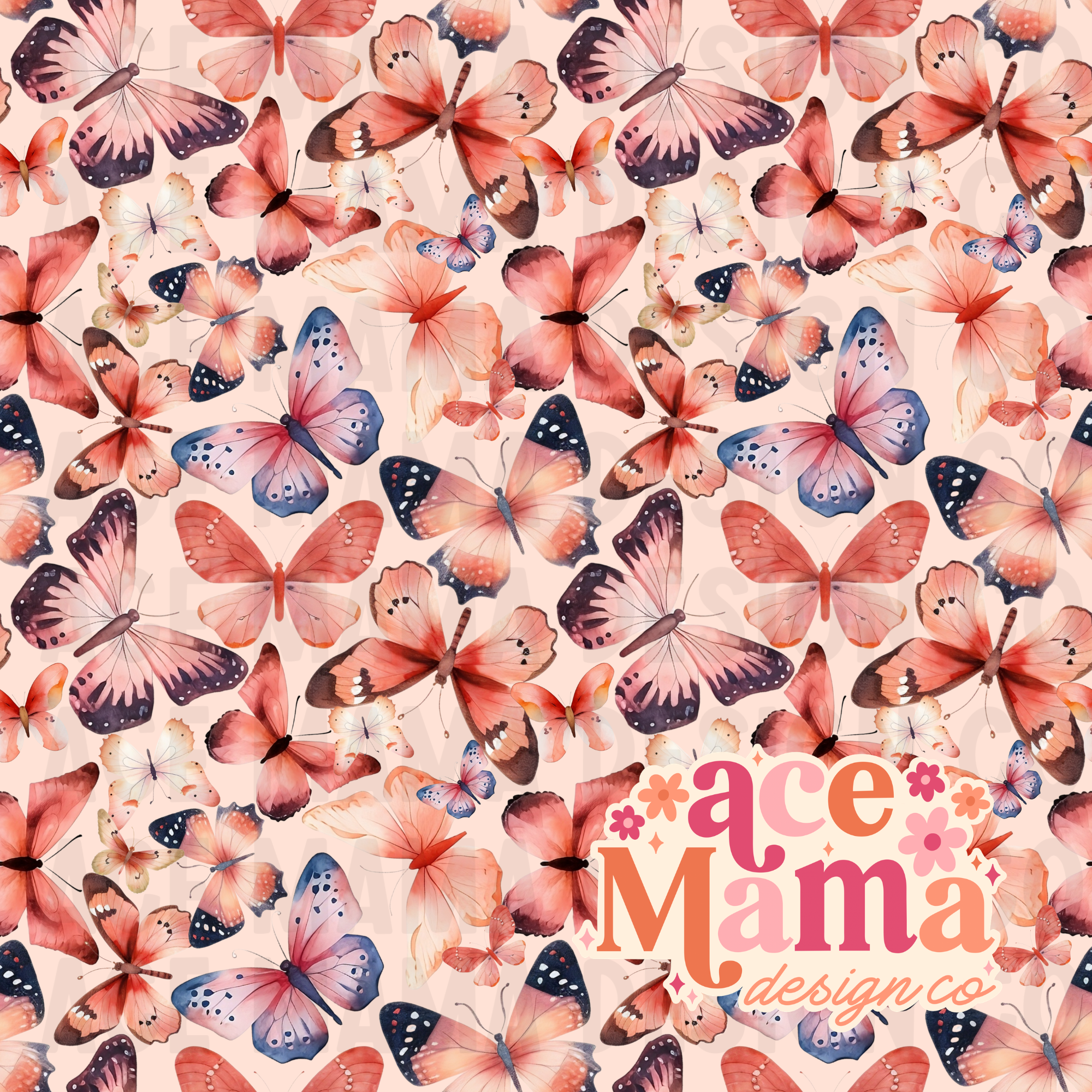 All the Butterflies Seamless