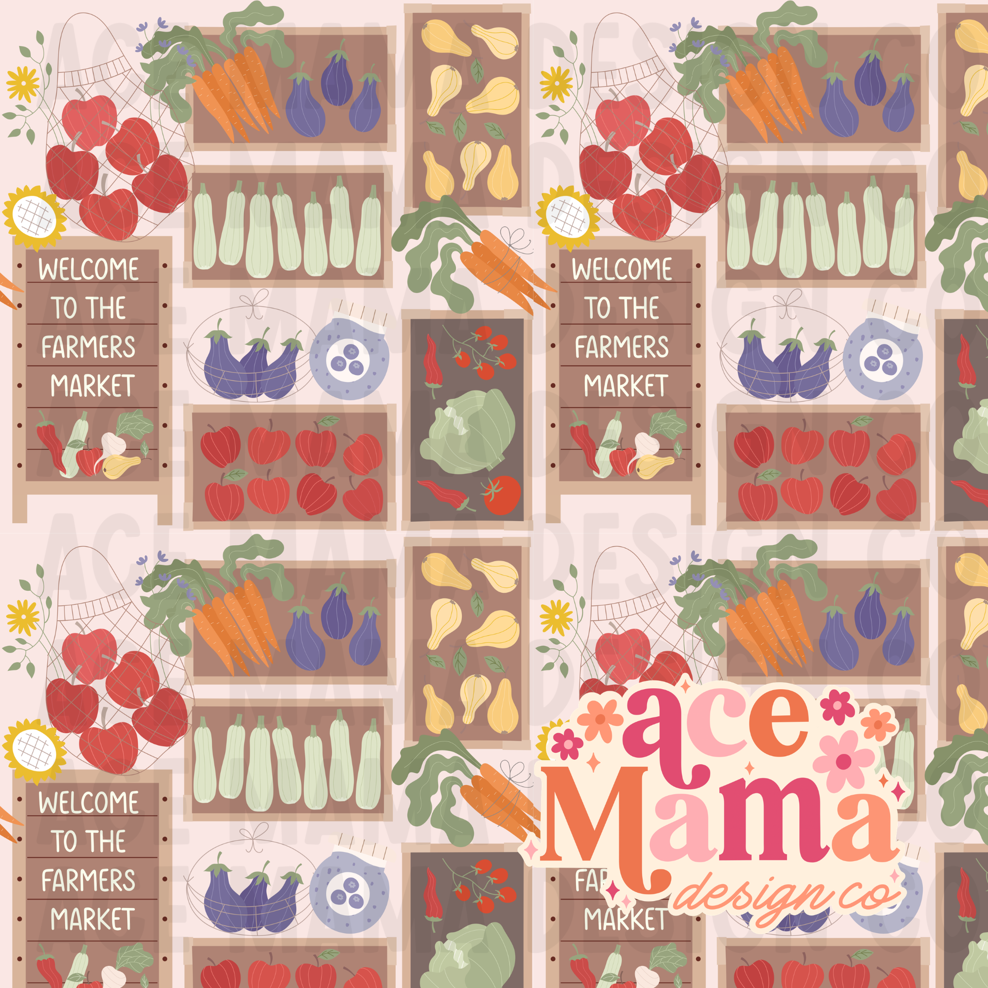 Farmers Market Seamless