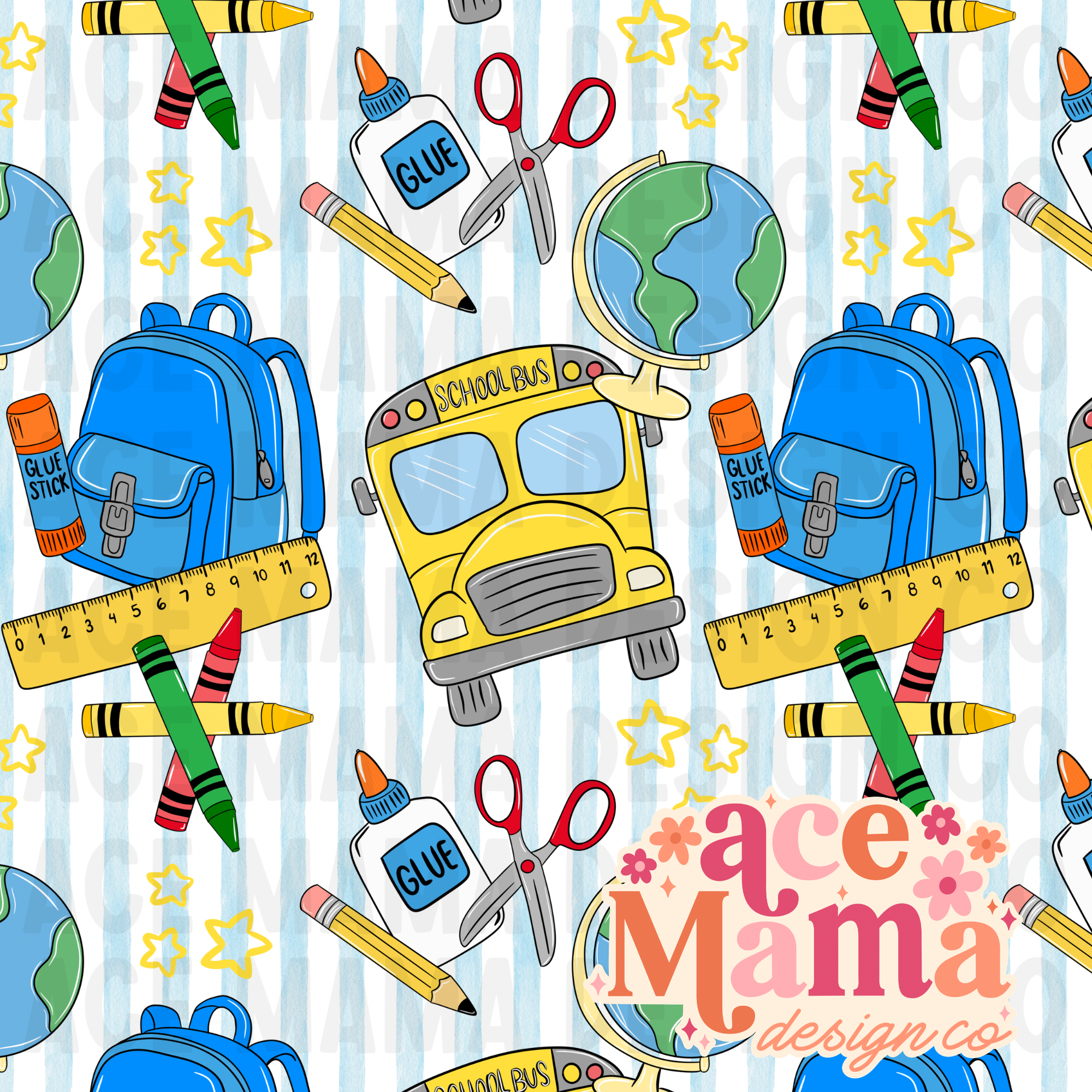 Back to School Seamless